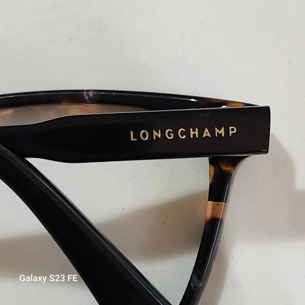 Longchamp LO2613 Eyeglasses Women 54-15-140 Brown Tortoise Square Frames Only